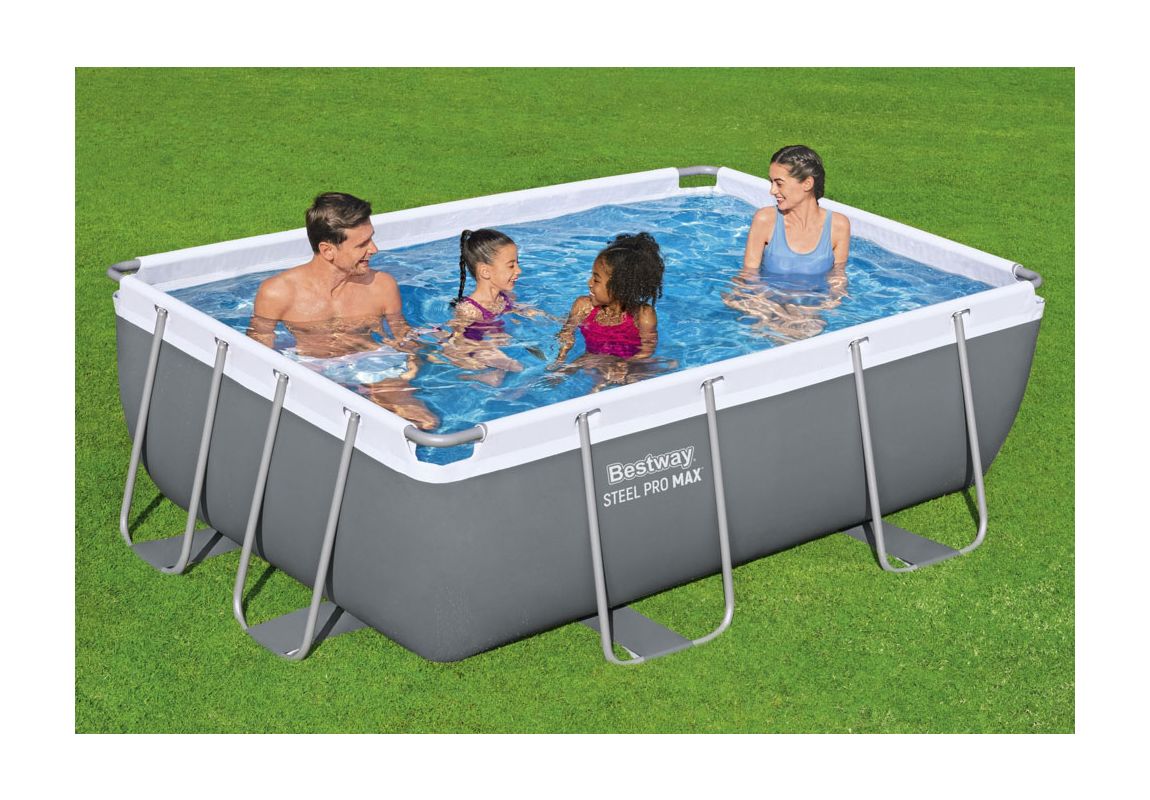 Bazen Steel Pro MAX™ 282x196x84 cm s kartušno filtrsko črpalko