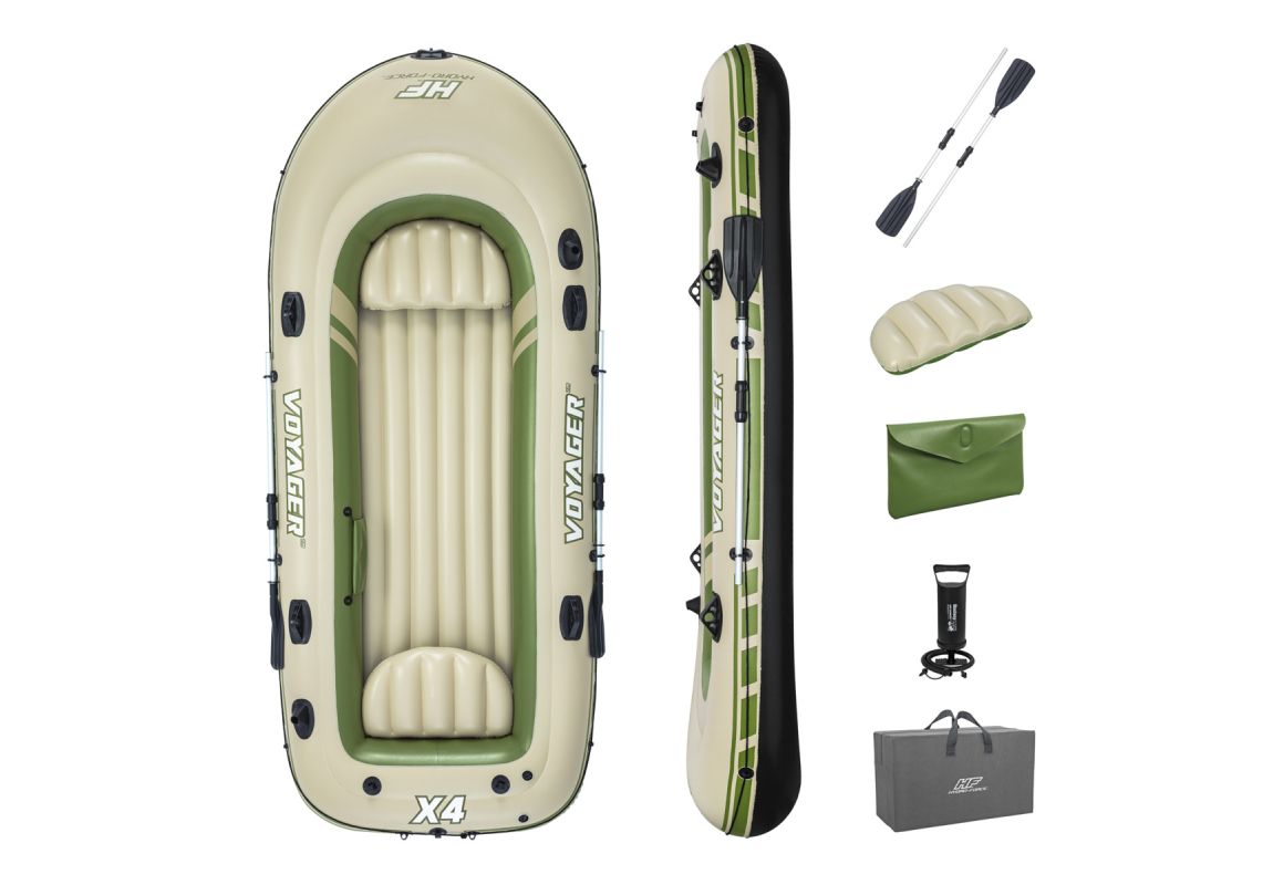 Napihljiv čoln Voyager X4 Raft set | 350 x 145 cm