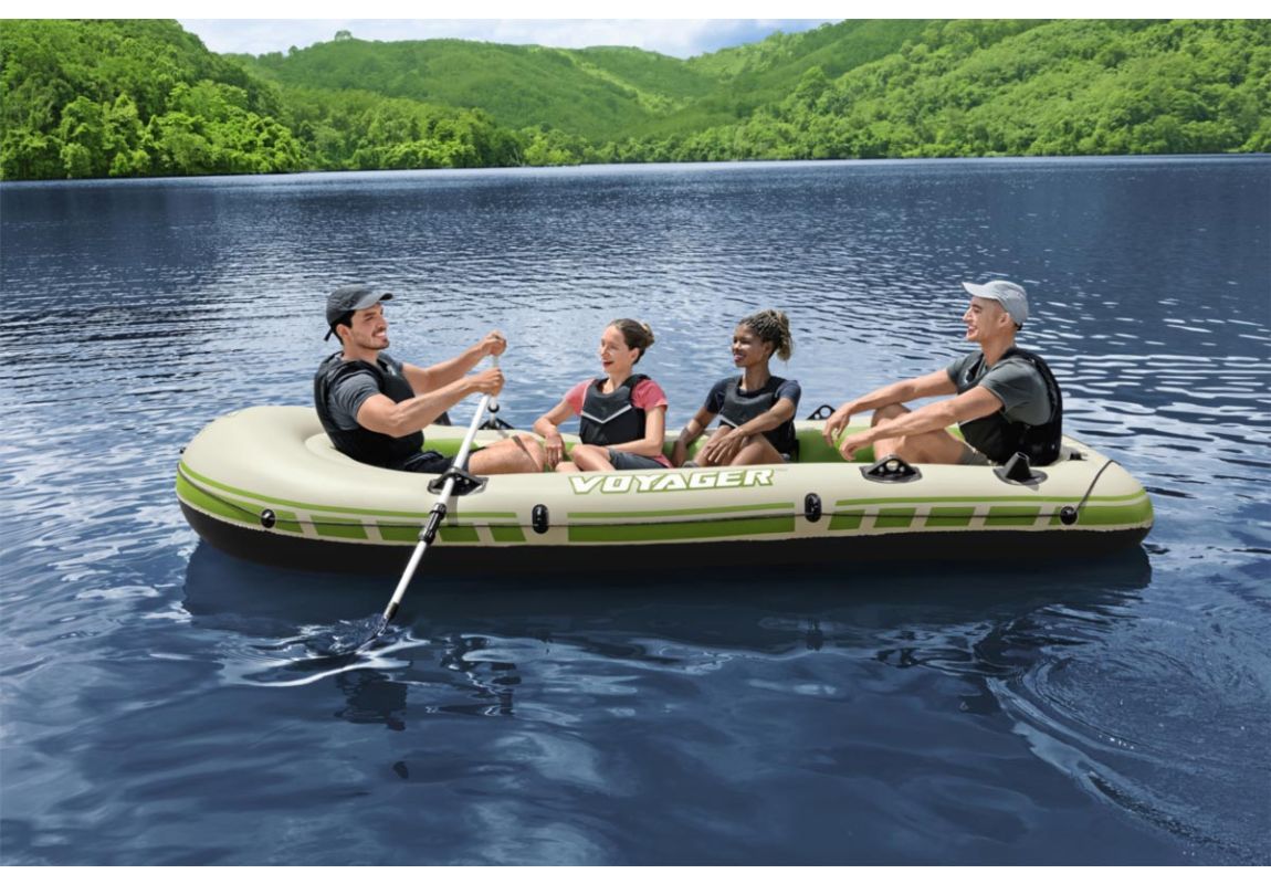 Napihljiv čoln Voyager X4 Raft set | 350 x 145 cm