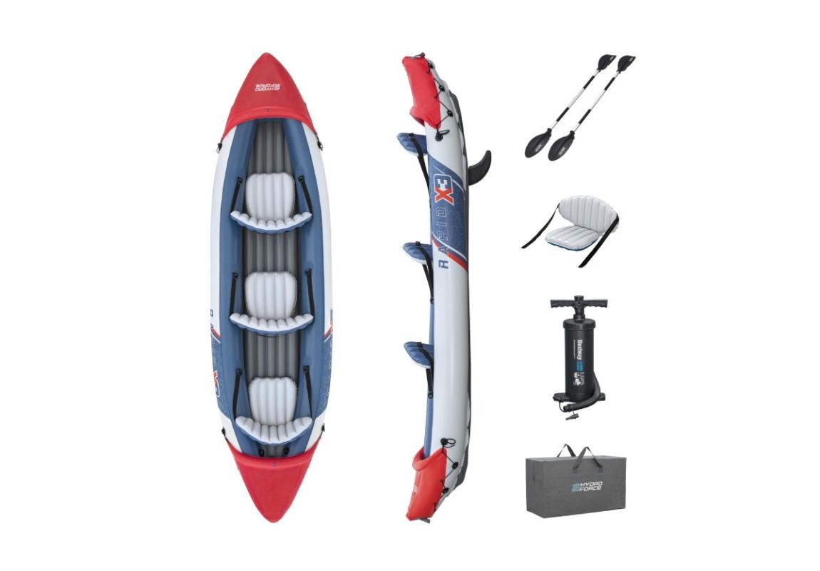 Napihljiv kajak Hydro-Force™ Rapid X3 | 381 x 100 cm