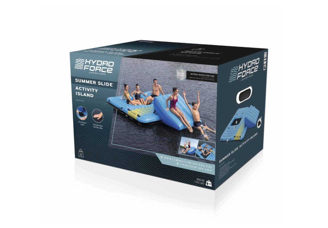 Napihljiv otok Summer Slide Activity | 365 x 295 x 77 cm