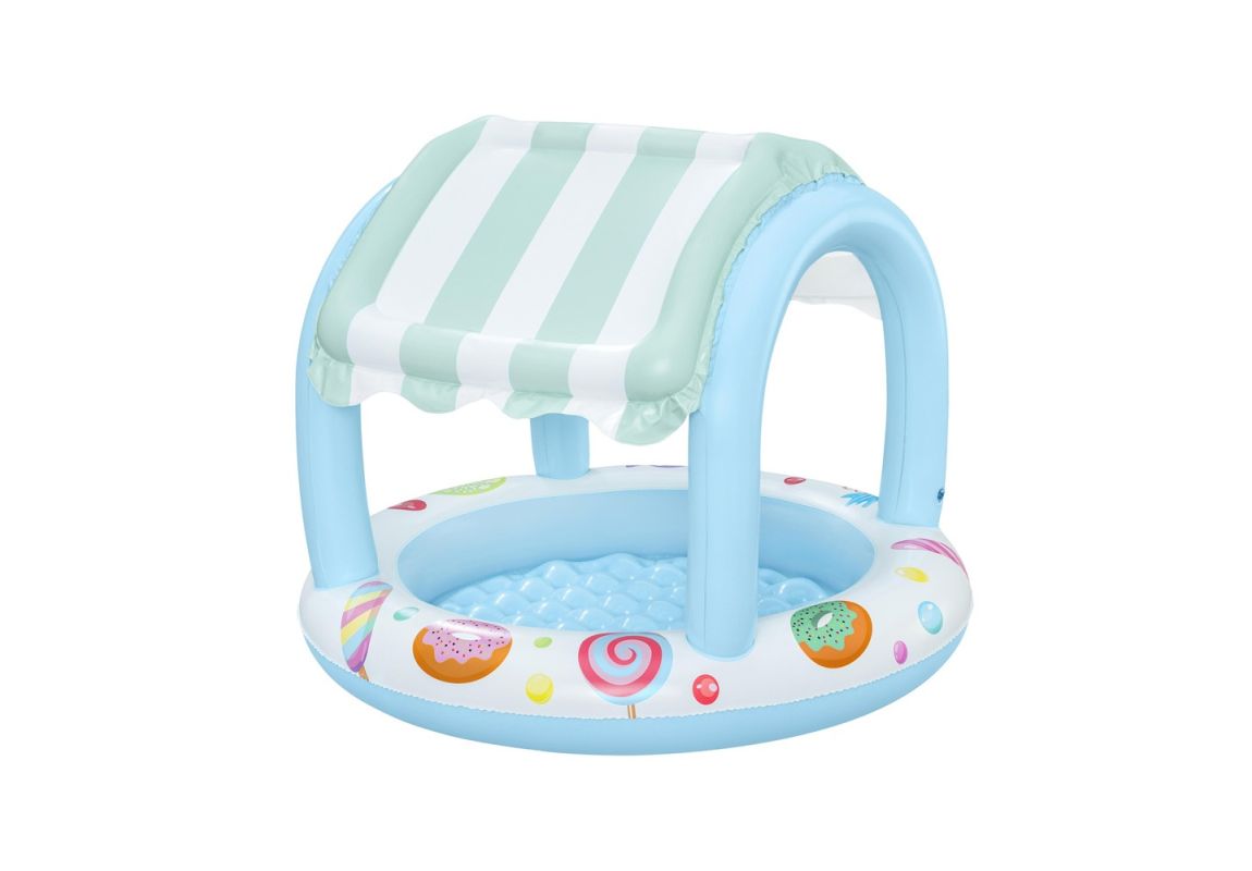 Otroški bazen s senčilom Sweet Shoppe | 104 m x 84 cm