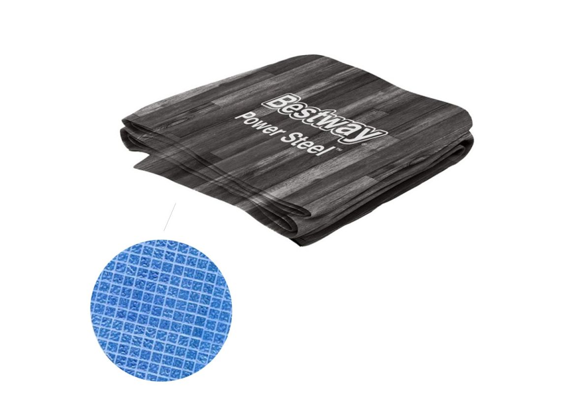 Rezervno platno za bazen Power Steel Oval z vzorcem lesa | 610 x 366 x 122 cm