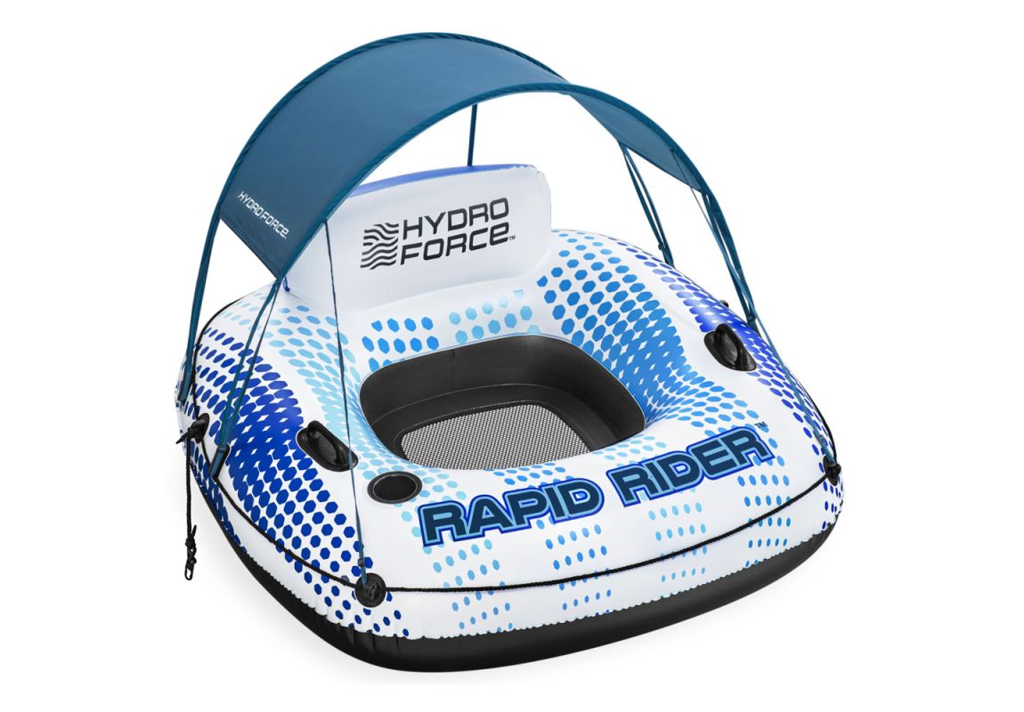 Napihljiv obroč s senčnikom Hydro-Force Rapid Rider 123 cm