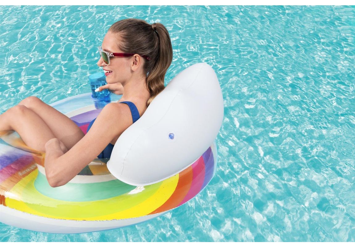 Plavalni obroč Rainbow Dreams™ | 107 cm