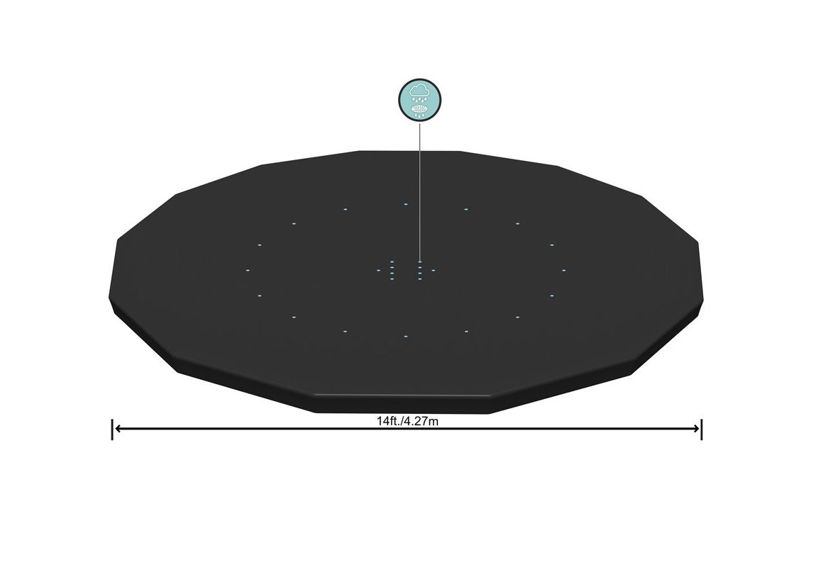 Pokrivalo za okrogle bazene Steel Pro MAX™ in Power Steel™ | 427 cm