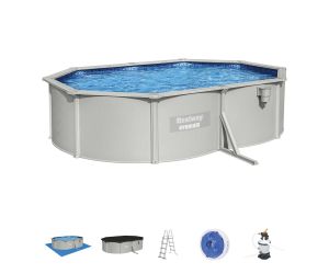 Montažni bazen Hydrium™ | 500 x 366 x 122 cm s filtrsko črpalko na pesek