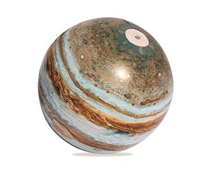 Napihljiva žoga za plažo Jupiter Explorer z LED lučko | 61 cm
