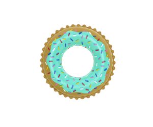 Plavalni obroč Sweet Donut | 91 cm